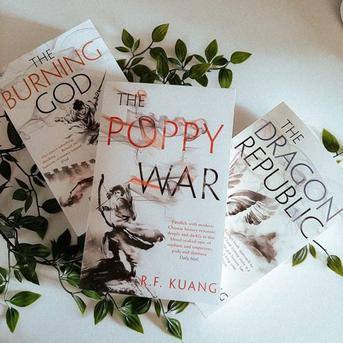 THE  BURNING  GOD  / THE  POPPY  WAR  / THE DRAGON REPUBLIC