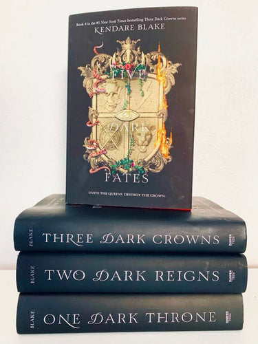 One Dark Throne = Two Dark Reigns = Three Dark Crowns = Five Dark Fates