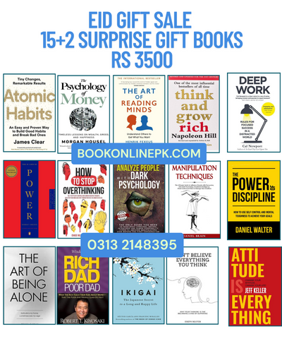 EID SALE : 15 Books for Rs.3500 + 2 GIFT BOOKS