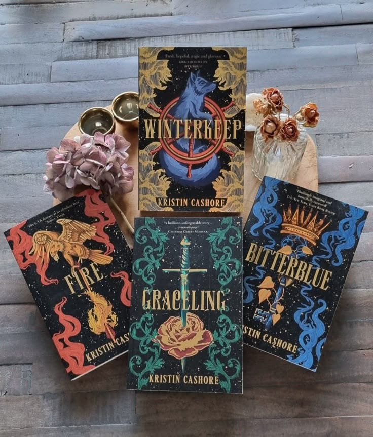 Winterkeep = Bitterblue  = Graceling = Fire